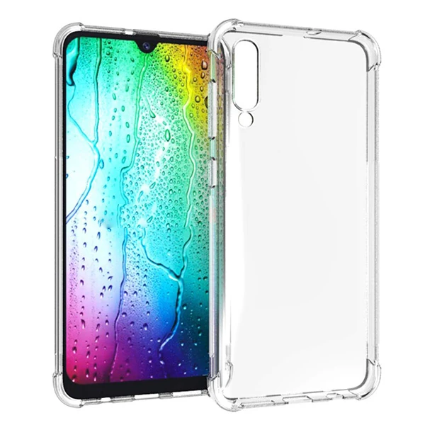 Ally Sm Galaxy A50/A50S/A30S Anti-Drop Darbe Emici Silikon Kılıf-(5775)
