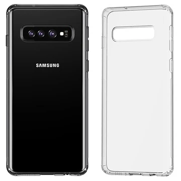 Baseus Galaxy S10 Simple Ultra İnce  Kamera Korumalı Silikon Kılıf-(5775)