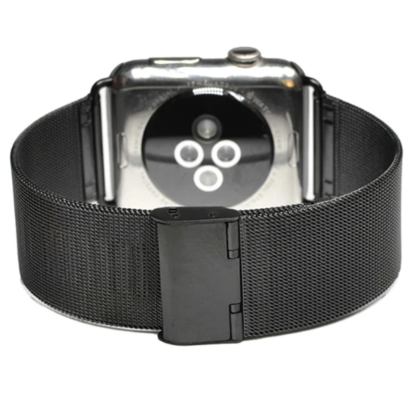 Ally Apple Watch 7-8 41mm 6-5-4 40mm Kayış Kordon Milano Metal Klasik Kopça 3-2-1 38mm-(5775)