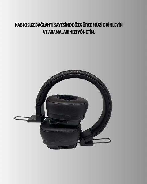 Kristal Netliğinde Ses ve Güçlü Baslı Kablosuz Kulak Üstü