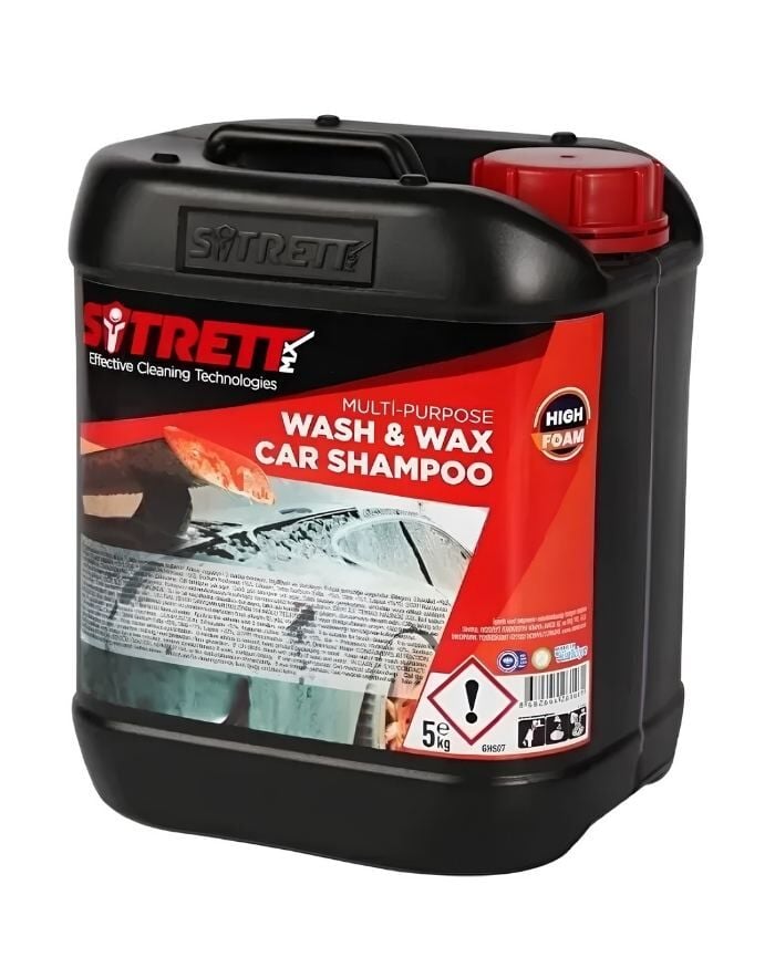 SİTRETT MX  Cilalı Boya Korumalı Oto Şampuanı Endüstriyel + 5 Kg
