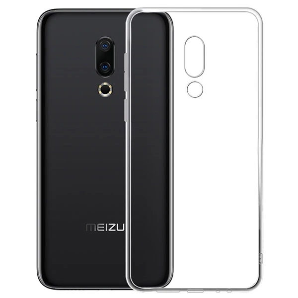 Meizu 16 Plus Kamera Korumalı Ultra Koruma Silikon Kılıf-(5775)