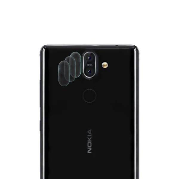 Gor Nokia 8 Sirocco Nano Kamera Koruyucu 3 Adet Set-(5775)