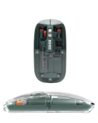 Pilli Kablosuz Mouse Bluetooth ve USB Uyumlu Sessiz Tıklama Yeni Nesil