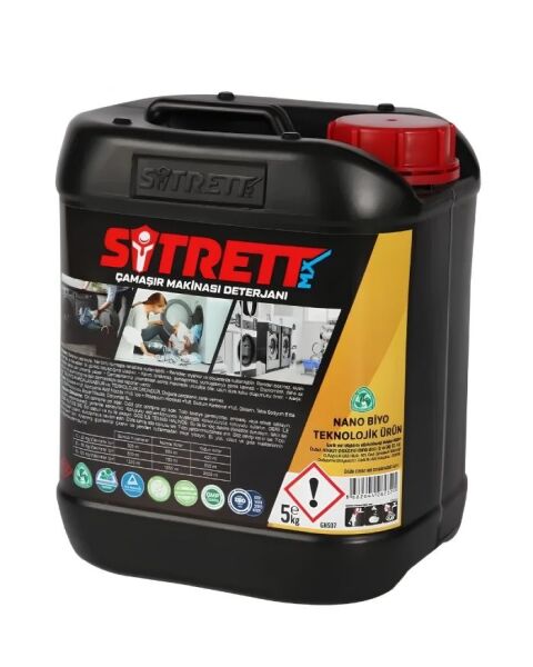 SİTRETT MX Profesyonel Çamaşır Makinesi Deterjanı Pro 5 Kg