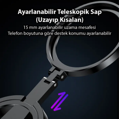 Ally MagSafe Uyumlu Manyetik 52mm CPL Polarize Telefon Kamera Lens Filtresi (Yansıma Önleyici)-(5775)