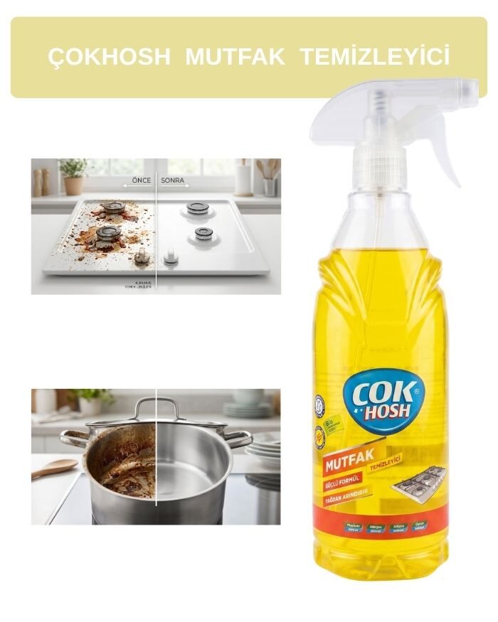 Çokhosh Mutfak Temizleyici 700 Ml.