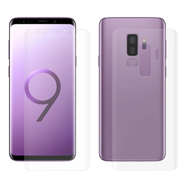 Gor Galaxy S9+plus 3d Ön Arka Darbe Emici Full Pet Koruyucu-(5775)