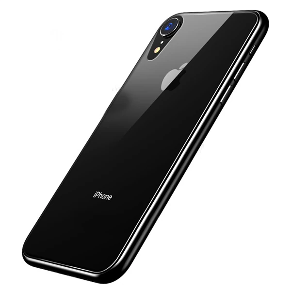 Baseus İPhone XR 6.1 0.3mm Arka Full Kırılmaz Cam Ekran Koruyucu-(5775)