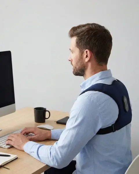 Isıtmalı ve Titreşimli Ortopedik Sırt Destek Kemeri
