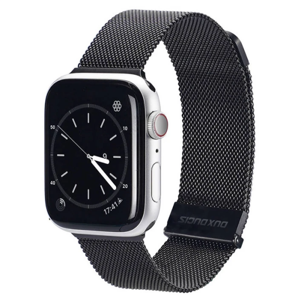 Dux Ducis Apple Watch 38/40/41MM için Milanese Premium Milano Loop Kayış Kordon-(5775)