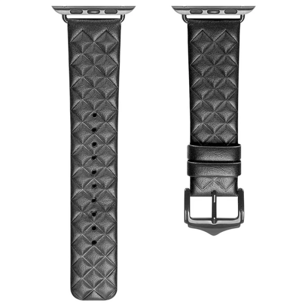 Dux Ducis Apple Watch 42/44/45MM için Enland Serisi Premium Deri Kayış Kordon-(5775)