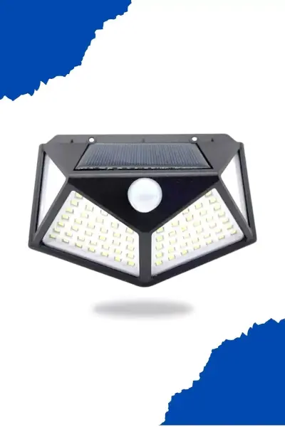 SENSÖRLÜ GÜNEŞ ENERJİLİ DUVAR LAMBASI