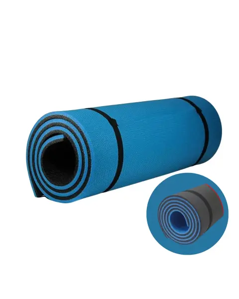 10 mm Fitness Minderi Tırtıklı Kaymaz Yüzey Esnek Darbe Emici Eva Yapı