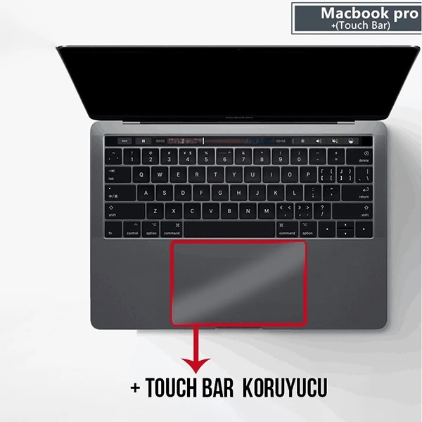 Gor Macbook Pro 15 Anti Blue Light Ekran Ve Track Pad Koruyucu-(5775)