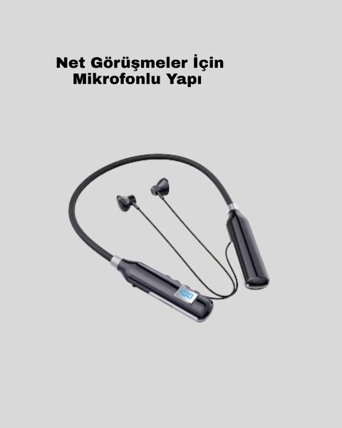 Ergonomik Tasarımlı IPX4 Suya Dayanıklı Bluetooth Kulaklık