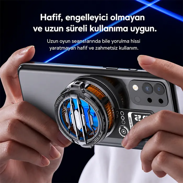 Memo VC01 Manyetik Metal Halka - Memo Telefon Soğutucu Manyetik Tüm modeller-(5775)