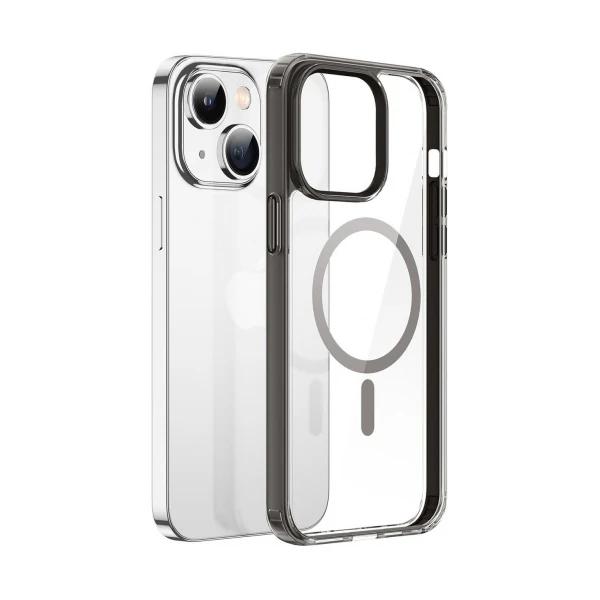 Dux Ducis Clin Mag Series iPhone 14 6.1 Magsafe Uyumlu Manyetik Silikon Kılıf-(5775)