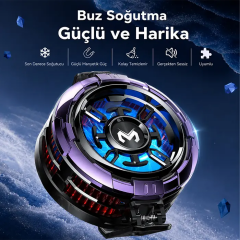 MEMO CX08 Pro 23W Oyuncu Telefon Soğutucu Manyetik Telefon Fanı-(5775)