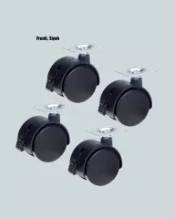 Kilitli Mini Tekerlek Ayak 4 cm 4’lü Set
