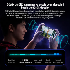 MEMO CX26 Ultra 30W Manyetik Telefon Soğutucu | RGB MagSafe Mobil Oyun Soğutucusu | Yapay Zeka Destekli-(5775)