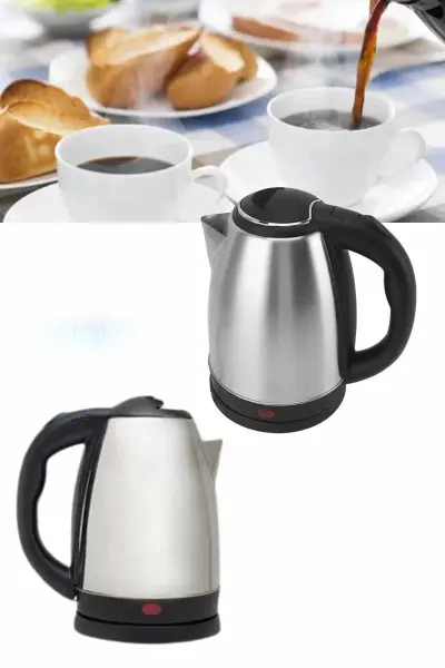 Çelik Su Isıtıcı Kettle Dayanıklı Paslanmaz Çelik Uzun Ömürlü