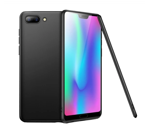 Huawei Honor 9i Slim Fit Soft Premium Silikon Kamera Korumalı Kılıf-(5775)