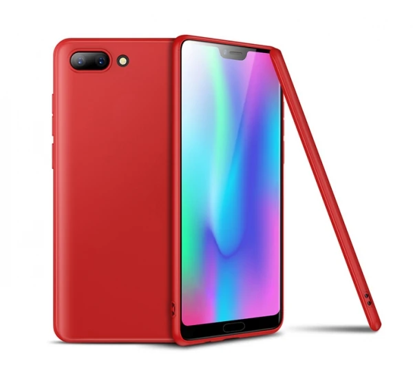 Huawei Honor 9i Slim Fit Soft Premium Silikon Kamera Korumalı Kılıf-(5775)