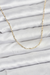CM 14K Gold Renk Gemici Zincir Model 60 cm Kadın Kolye 5886