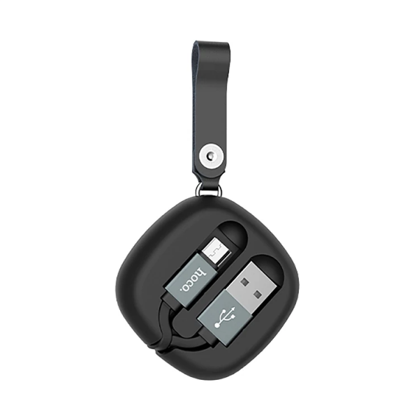 Hoco U33 Taşıma Çantalı  Mikro Usb Kablo-(5775)
