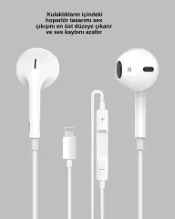 Konforlu Ergonomik Kare Tasarımlı Müzik ve Çağrı Kulaklığı Yeni Nesil