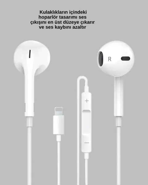 Uzaktan Kumandalı Mikrofonlu Mükemmel Ses Deneyimi Kulaklık Yeni Nesil