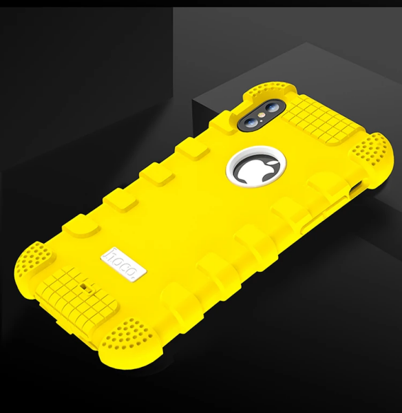 Hoco İPhone X Xs 360 Zırh Ultra Koruma Silikon Kılıf-(5775)
