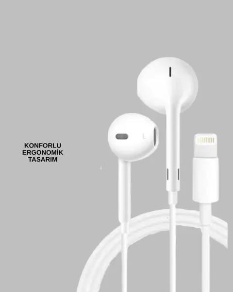 Yüksek Ses Kaliteli Mikrofonlu Kablolu Kulak İçi Kulaklık Yeni Nesil