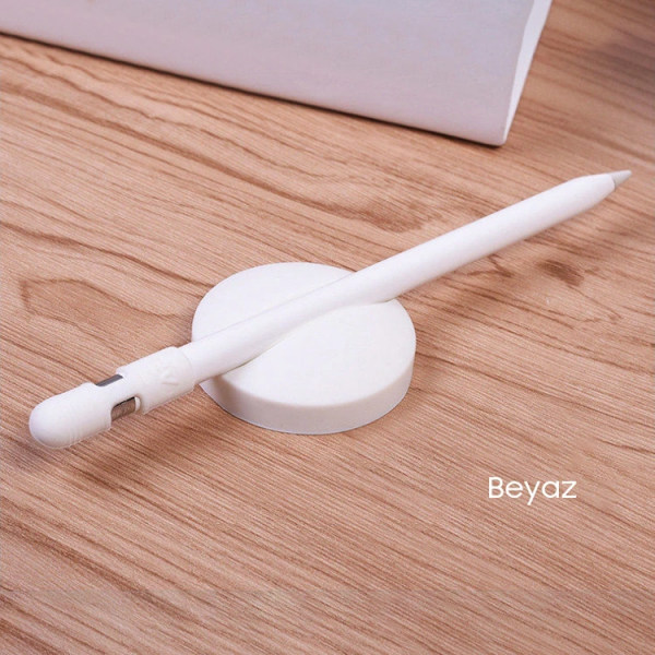 Ally Apple Pencil Kalem Silikon Kılıf Ve Stand-(5775)