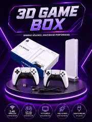 20.000 Yüklü Oyunlu Kablosuz Retro Oyun Konsolu 4K Destekli