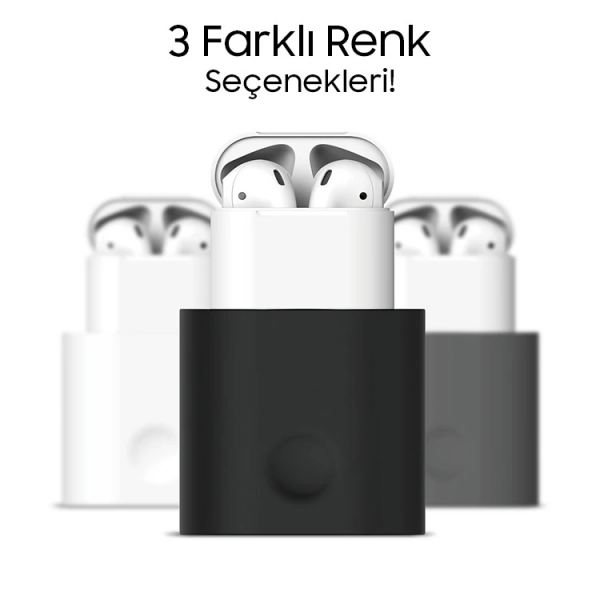 Ally Apple Airpods Boş Şarj Standı-(5775)