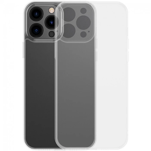 Baseus Frosted Glass iPhone 13 Pro Max 6.7inch Shockproof Koruyucu Kılıf-(5775)