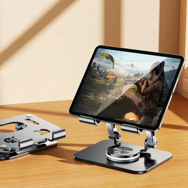 Ally H07 Katalanabilir Alüminyum Tablet ve Telefon Tutucu Standı-(5775)