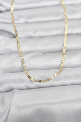 CM 14K Gold Renk Zincir Model 60 cm Kadın Kolye 5886