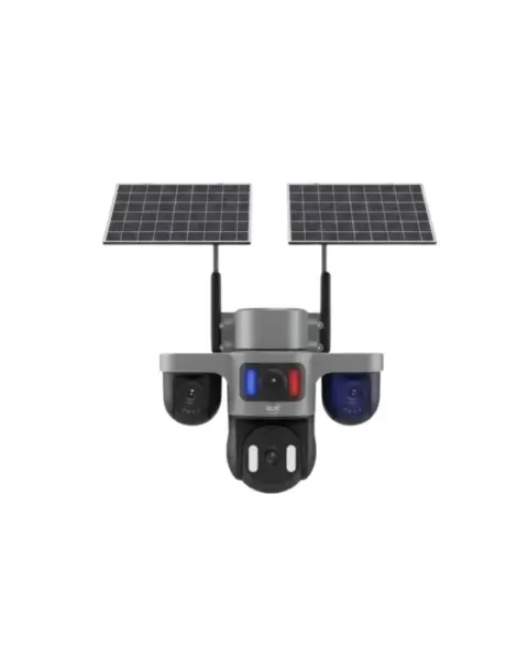 Güneş Enerjili Çiftlik Kamerası 3 Lensli 9MP Solar Kamera 2 Yıl Garantili