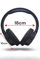 Kulak Üstü Bluetooth Kulaklık Ayarlanabiilir Uzun Pil Ömrü Kablosuz 5.0 Bluetooth