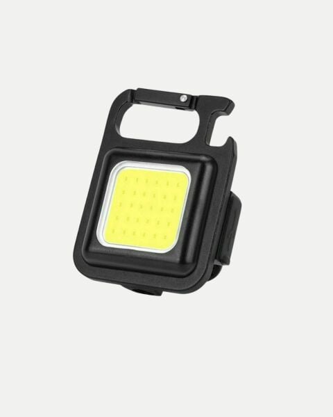 LED Mini Anahtarlık Fener – 1000 Lümen Güçlü Işık ve USB Type-C Şarjlı