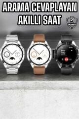 Akıllı Saat Titreşimli Amoled Ekran Uyku ve Sağlık Takibi Sesli Görüşme
