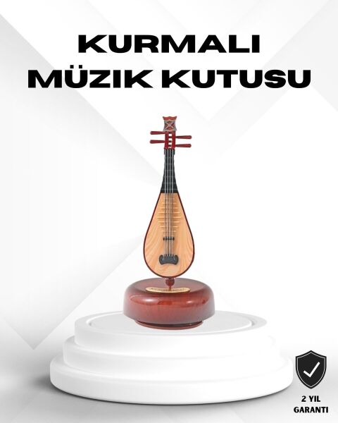 Figürlü Müzik Kutusu Zarif Melodili Dekoratif Model