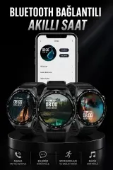 Akıllı Saat GPS VE NFC Özelliği Sesli Görüşme Dokunmstik Ekran