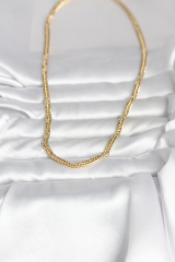 CM 14K Gold Renk Zincir Model 45 cm Kadın Kolye 5886