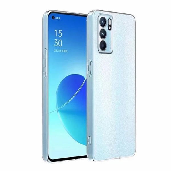 OPPO Reno 7 5G FIND X5 Kılıf Kamera Korumalı Ultra İnce Şeffaf Silikon Kılıf-(5775)