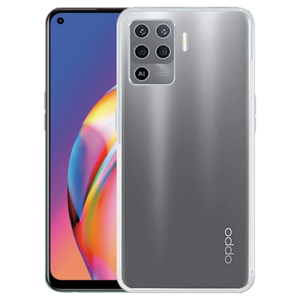 Ally OPPO F19 Pro Kılıf Kamera Korumalı Ultra İnce Şeffaf Silikon Kılıf-(5775)