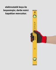 Dayanıklı Plastik Gövdeli 600 mm Su Terazisi Yeni Nesil